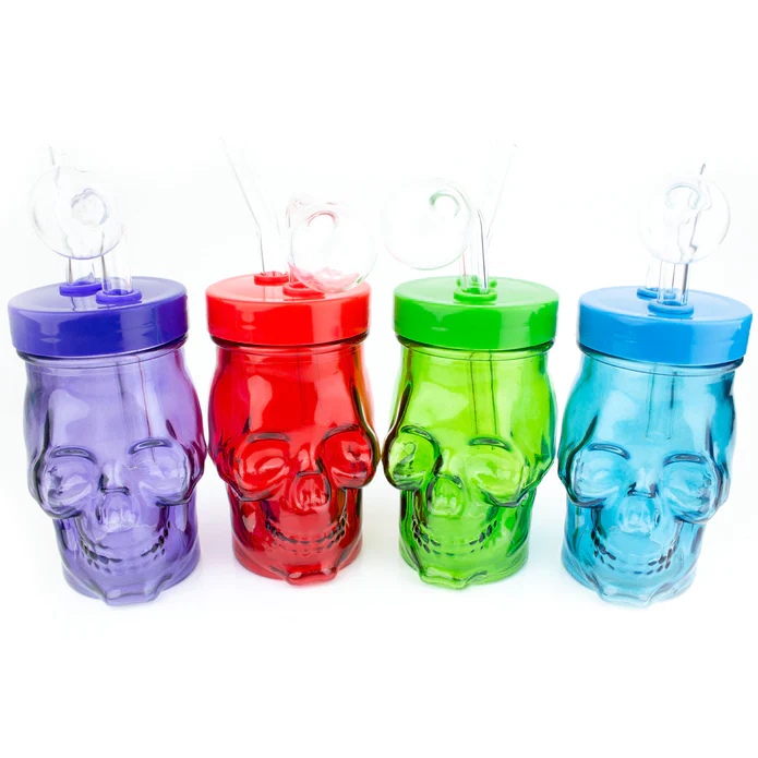 Bong Skull Glass Pipe Pipe King LLC Wholesale Smoke Shop