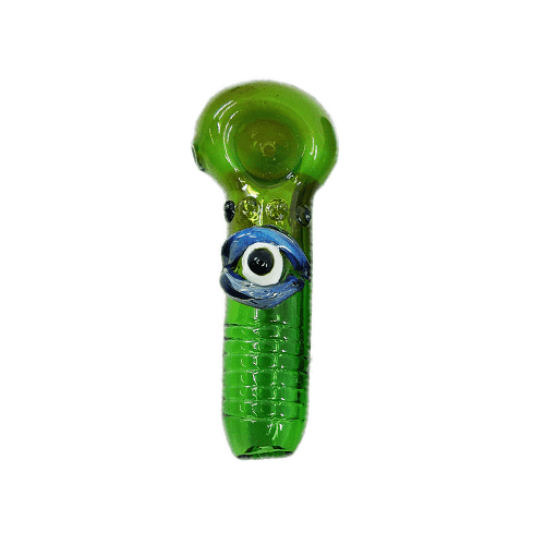 Sturdy heavy glass hand pipe – Pipe King LLC LA Wholesale Smoke Accessories