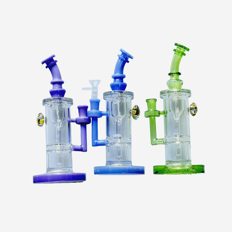 10" Slime Beaker Waterpipe by Pipe420 – Wholesale glass pipe distributors LA USA | best wholesale glass pipe distributors LA