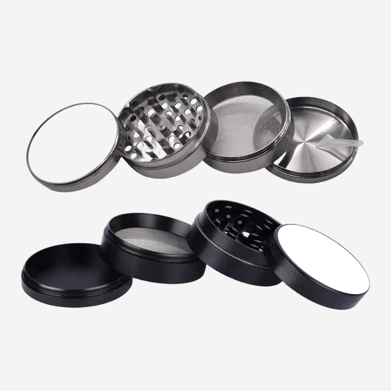 3 Layer 1.5 Inch Metal Herb Grinder with Sublimation MDF by Pipe420 – compact metal smoking grinder with sharp teeth for smooth grinding, ideal for wholesale herb grinders distributor Los Angeles, CA and smoking grinders wholesale USA – distributed by Pipe420