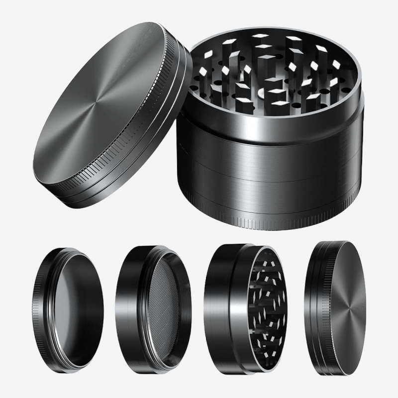 4 Layers Herb Grinder by Pipe420 – durable multi-layer metal herb grinder with pollen catcher for consistent performance, suited for wholesale herb grinders distributor Los Angeles, CA and smoking grinders wholesale USA – distributed by Pipe420