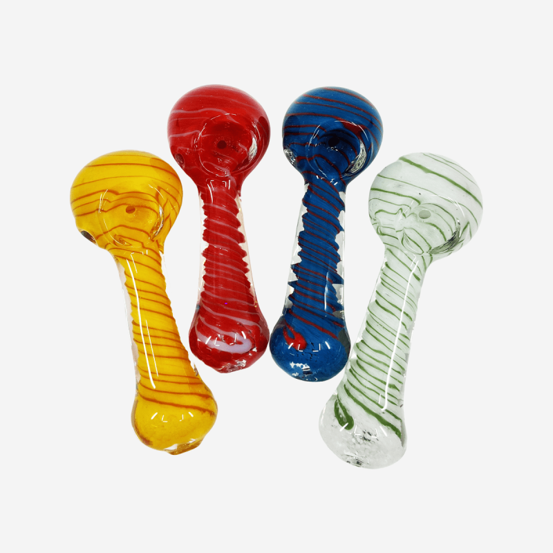 3.5 inch spiral twist hand pipe – Pipe King LLC LA Wholesale Smoke Shop and Accessories