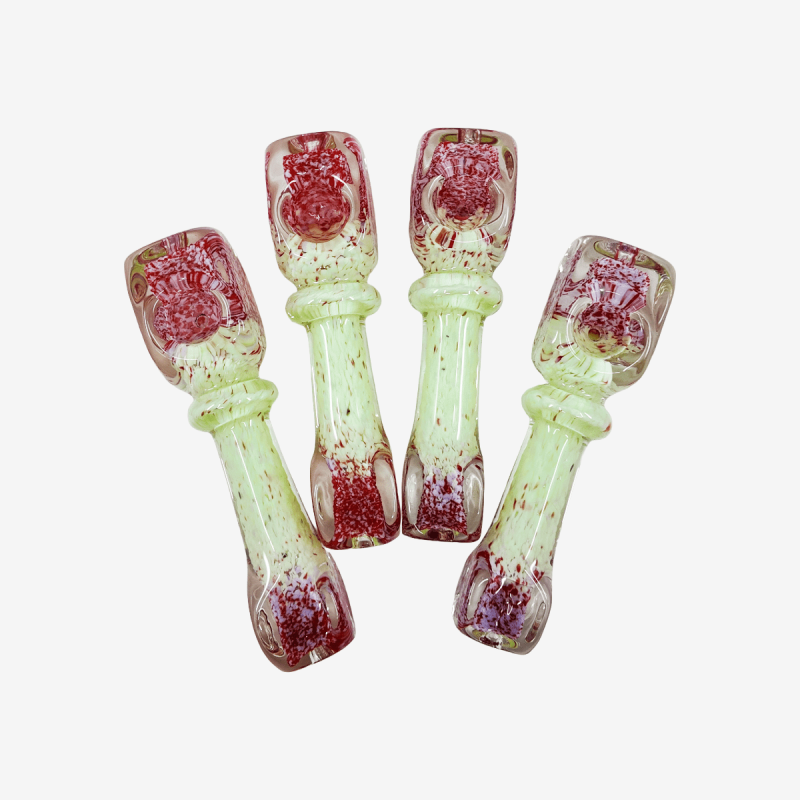 4 inch glossy square spoon hand pipe – Pipe King LLC LA Wholesale Smoke Shop and Accessories