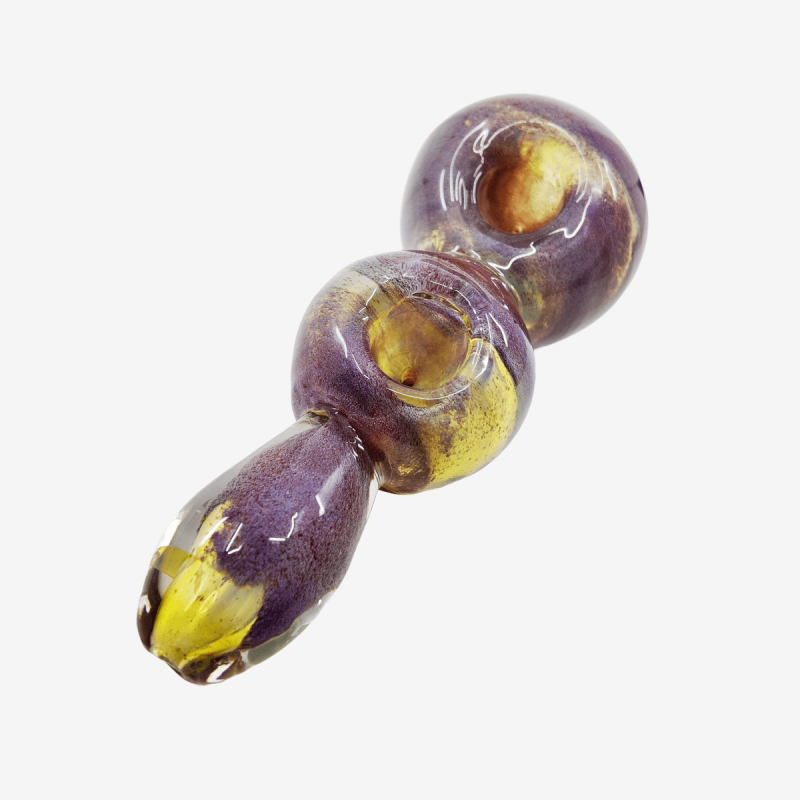 Heavy-duty 500g double bowl handpipe – Pipe King LLC LA Wholesale Smoke Shop and Accessories