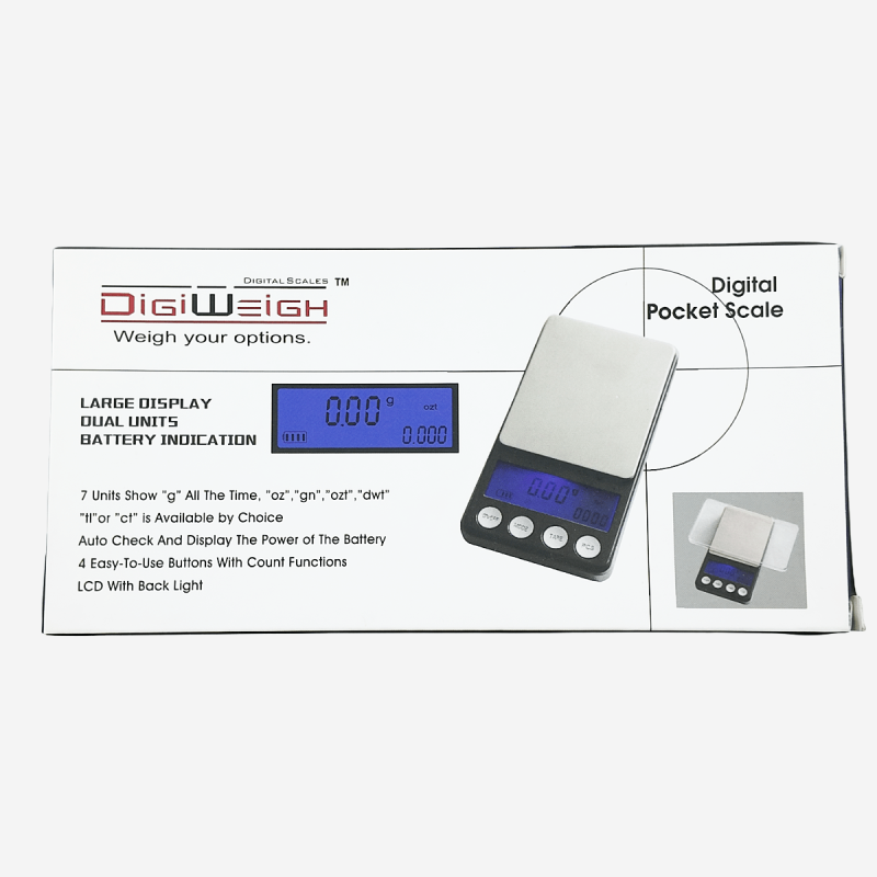 Compact Digi Weigh DW-100D precision digital scale – Pipe King LLC Los Angeles Wholesale Accessories