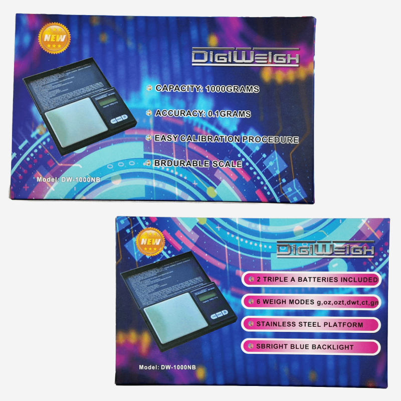 Digi Weigh DW-1000NB digital scale – Pipe King LLC LA Wholesale Smoke Shop and Accessories