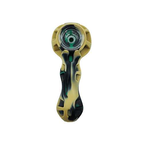 Portable silicone handpipe pipe – Available at Pipe King LLC LA Wholesale Smoke Shop