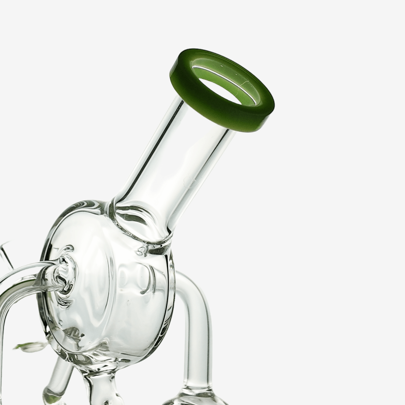 Durable 16" water pipe with inline double tree perc – Pipe King LLC Los Angeles Wholesale Accessories
