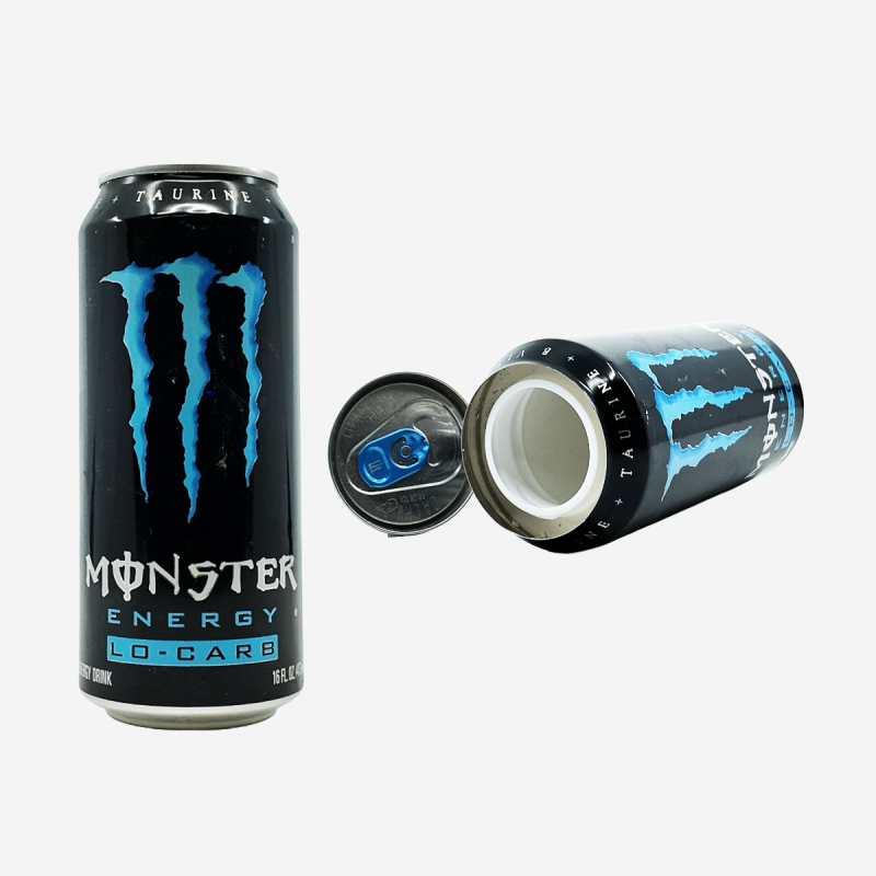 Odor-proof MON$TER energy drink style stash box – Pipe King LLC LA Wholesale Smoke Shop and Accessories