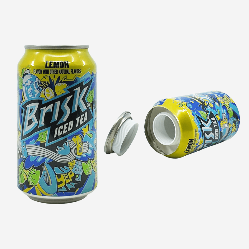 Iced Tea Stash Small Can by Pipe420 – compact iced tea–style diversion stash can for smoking accessory storage wholesale Los Angeles, CA – distributed by Pipe420