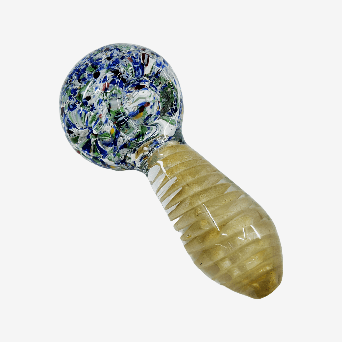 Untitled-2024-08-29T120523.721.png 550g spiral boro heavy handpipe with intricate design – Pipe King LLC LA Wholesale Smoke Shop and Accessories