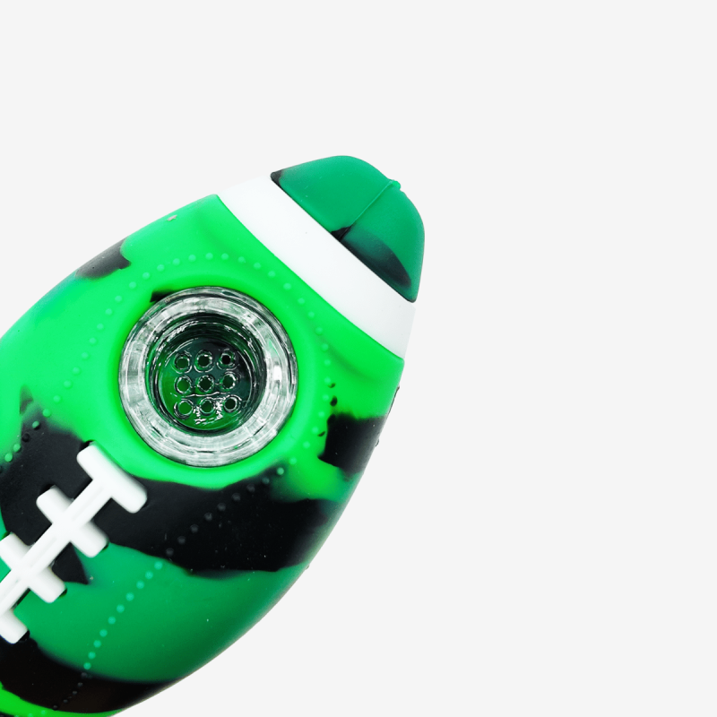 Wholesale 4 inch silicone football smoking pipe – Pipe King LLC LA Wholesale Smoke Shop and Accessories