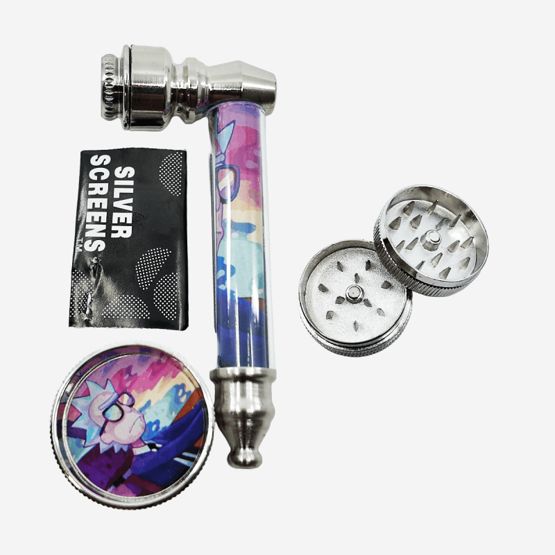 Durable metal pipe set for smoking – Pipe King LLC Los Angeles Wholesale Accessories