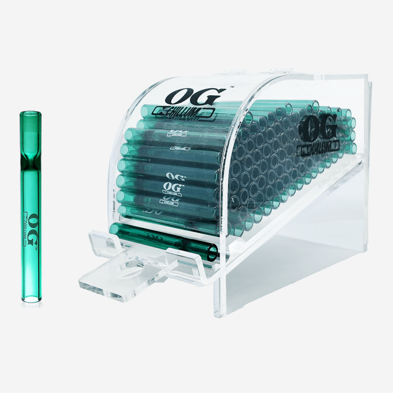 Box of 100 OG Chillum one-hitter pipes in 5 colors – Pipe King LLC LA Wholesale Smoke Shop and Accessories