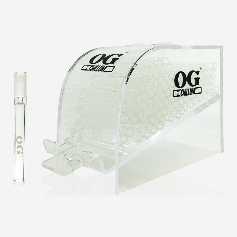 100 OG Chillum one-hitter with 5 colors variant box – Pipe King LLC LA Wholesale Smoke Shop and Accessories
