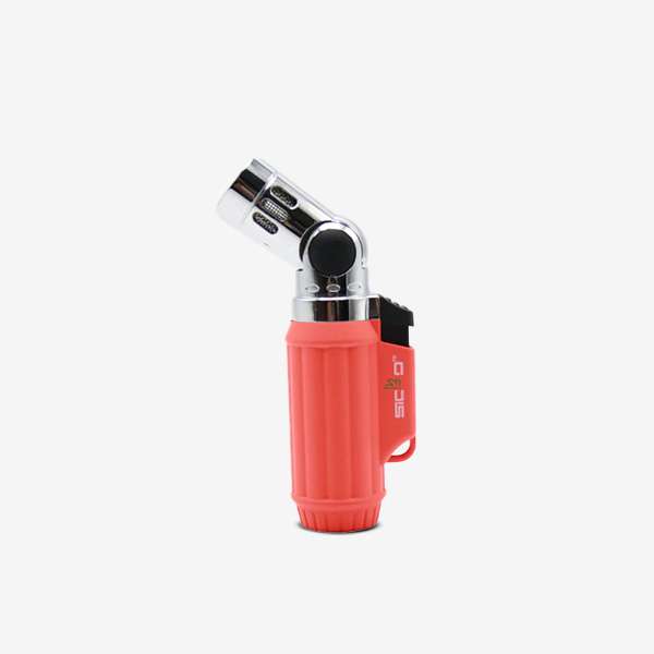 Sicko SKO-010 Torch Lighter a red and silver lighter