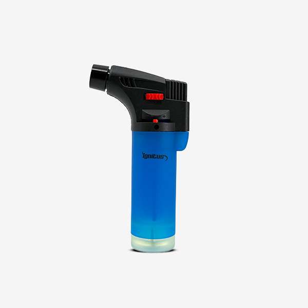 Ignitus Jet Torch Ignitus Jet Torch Lighter (SKU: IGN-002) – single flame butane torch with ergonomic grip, durable construction, and wind-resistant ignition.
