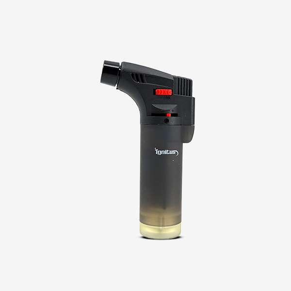 Ignitus Jet Torch Ignitus Jet Torch Lighter (SKU: IGN-002) – single flame butane torch with ergonomic grip, durable construction, and wind-resistant ignition.