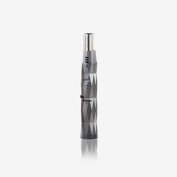 MVNT-001 Diamond MVNT-001 Maven Diamond Pen Torch – slim metallic torch lighter made of zinc alloy, lightweight and durable, 8.25-inch sleek design.