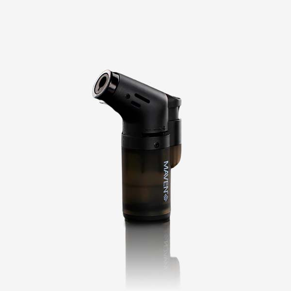 Alpha Mini Transparent – 5 Pack Alpha Mini Transparent Torch Lighter – 5 Pack of compact, refillable lighters with jet flame and transparent tank in Black, Red, Blue, Green, and White. Ideal for smoke shop wholesale.