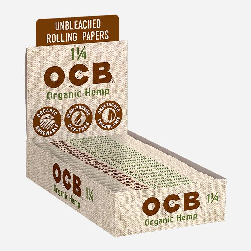 OCB Organic Hemp 1-1/4 Rolling Papers