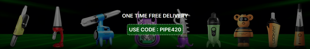 Digital banner by Pipe420, known as the best wholesale distributor glass pipes for smoking LA.