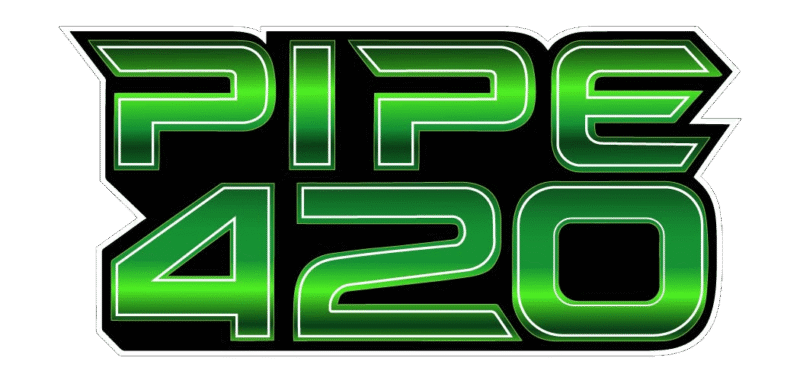 Pipe420 official logo – recognized as the best wholesale distributor glass pipes for smoking LA.
