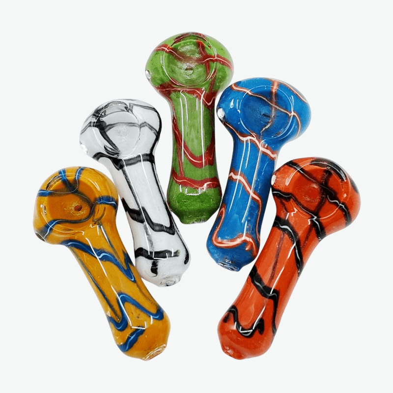 2.5″ Thick Color-Web Mini Handpipe 2