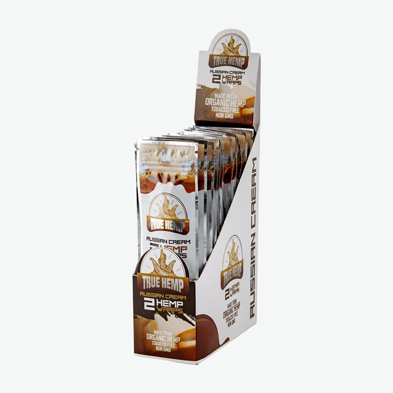 3True Hemp Russian Cream Hemp Blunt Wraps
