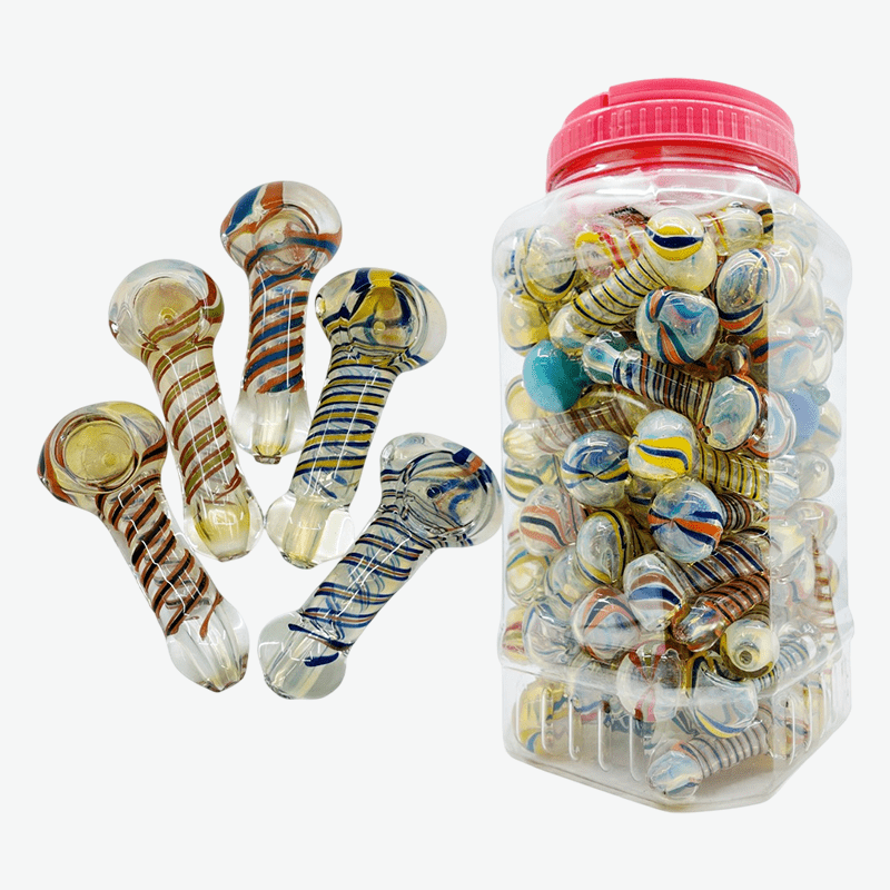 3" Fumed Spiral Wrap Mini Handpipe