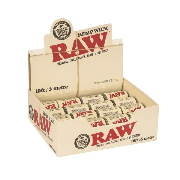 RAW Hemp Wick – 10ft