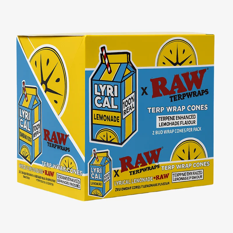 RAW x Lyrical Lemonade Terp Wrap Cones – Lemonade Edition
