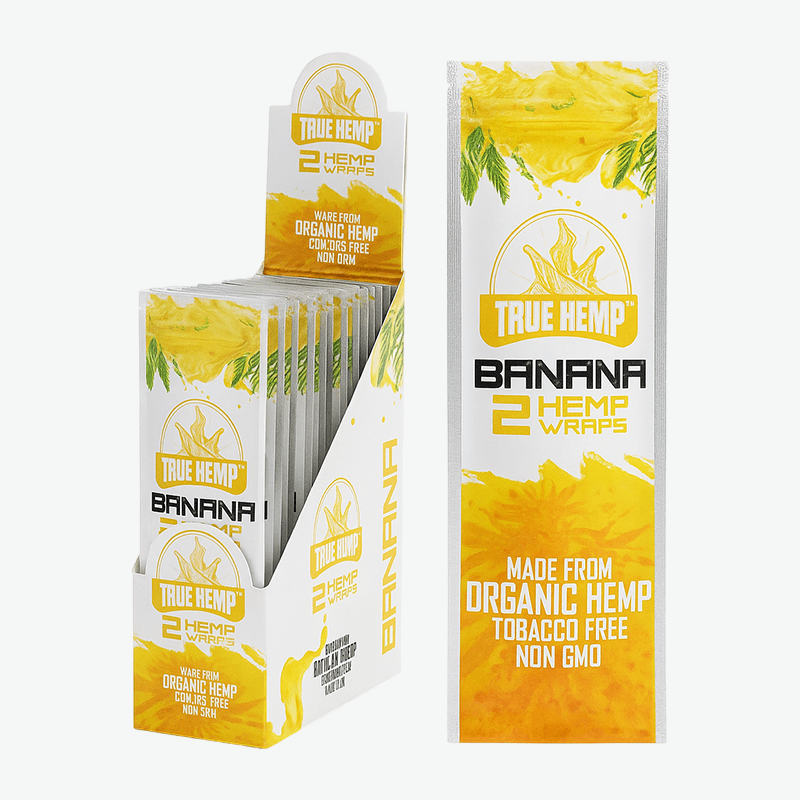 True Hemp Banana Hemp Blunt Wraps2